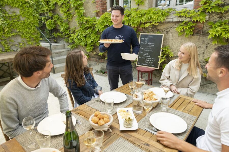 Champagne: E-Bike Champagne Day Tour with Tastings and Lunch - Lunch at the Domain: Regional Plates and a Champagne-Friendly Pace