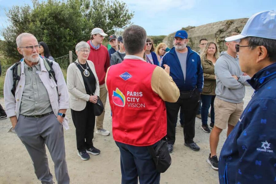 From Paris: Normandy D-Day Beaches Day Trip - Arromanches-les-Bains: lunch, the Mulberry harbor, and the coastline returning
