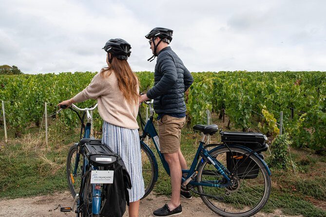 From Reims Full day Electric bike Champagne and lunch - Meeting Point in Reims and the 9:00 AM Start