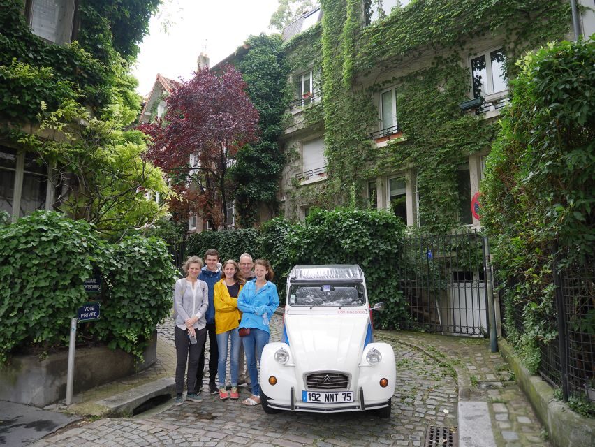 Off-the-Beaten Track in Paris: 2-Hour Vintage 2CV Tour - What makes the car experience work for photos and comfort