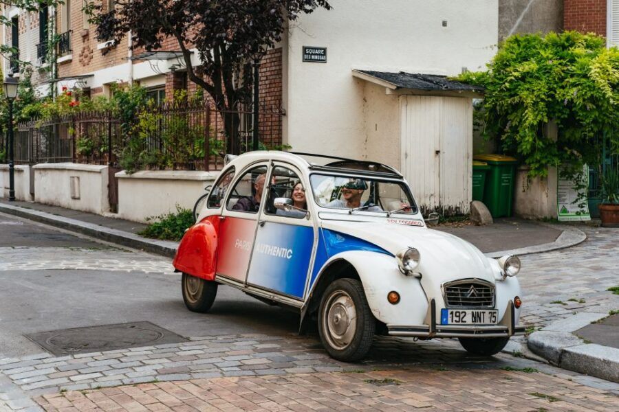 Paris: 1-Hour Vintage Citroen 2CV Tour - Comfort, weather, and what to bring for an open-top ride