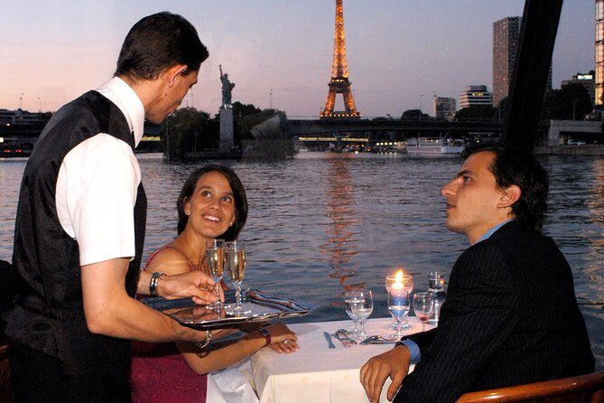 Paris 3-Course Gourmet Dinner and Sightseeing Seine River Cruise - Eiffel Tower at night: why this cruise route earns its reputation