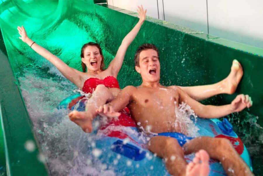 Paris: Aquaboulevard Water Park Entrance Ticket - Waves, waterfalls, geysers, and the in-between fun