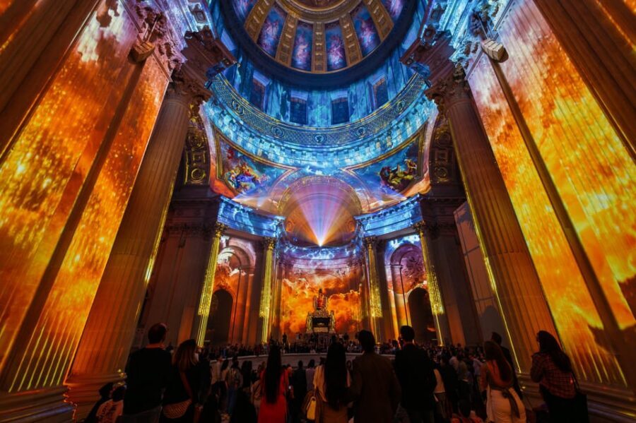 Paris: Aura Invalides Immersive Experience Entry Ticket - Napoleon I’s tomb and the six chapels under projection