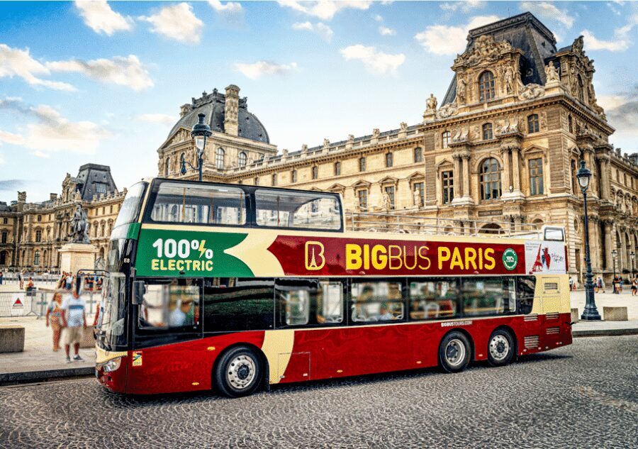 Paris: Big Bus Hop-On Hop-Off Tour with Optional Cruise - Where you board: start from Stop 1 or any Big Bus stop