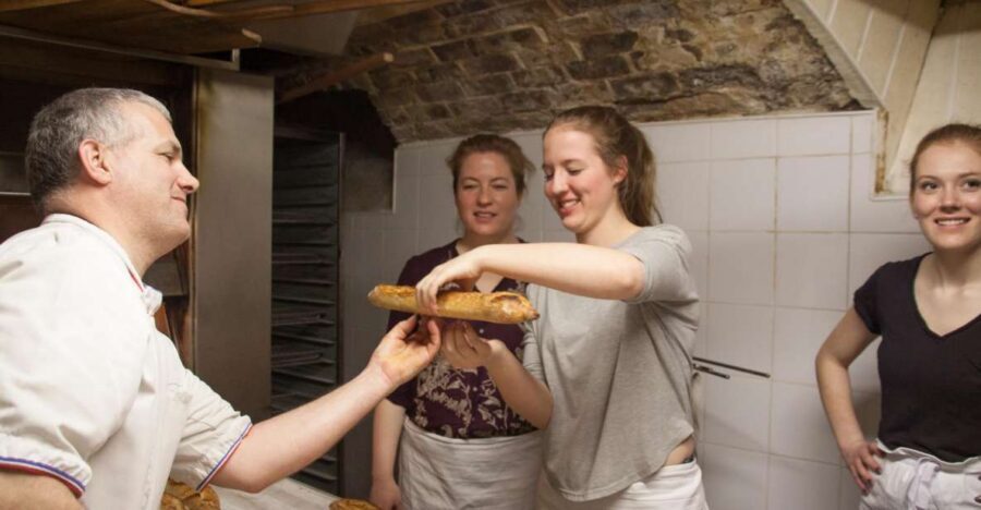 Paris: Bread and Croissant-Making Class - Entering Le Petit Mitron on Oberkampf Street
