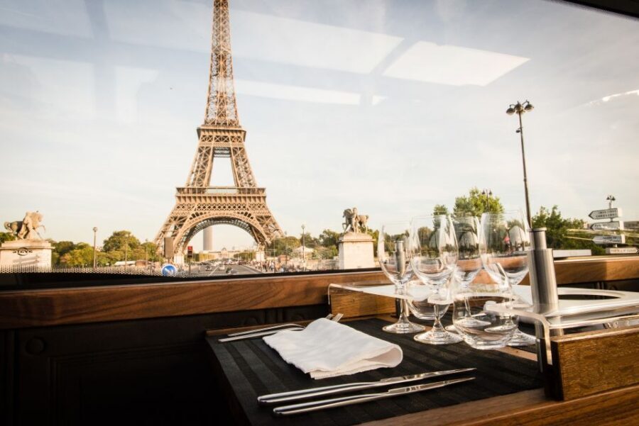 Paris: Bustronome Gourmet Dinner Tour - The Route Philosophy: Famous Sights, Flexible Pacing, Less Live Narration