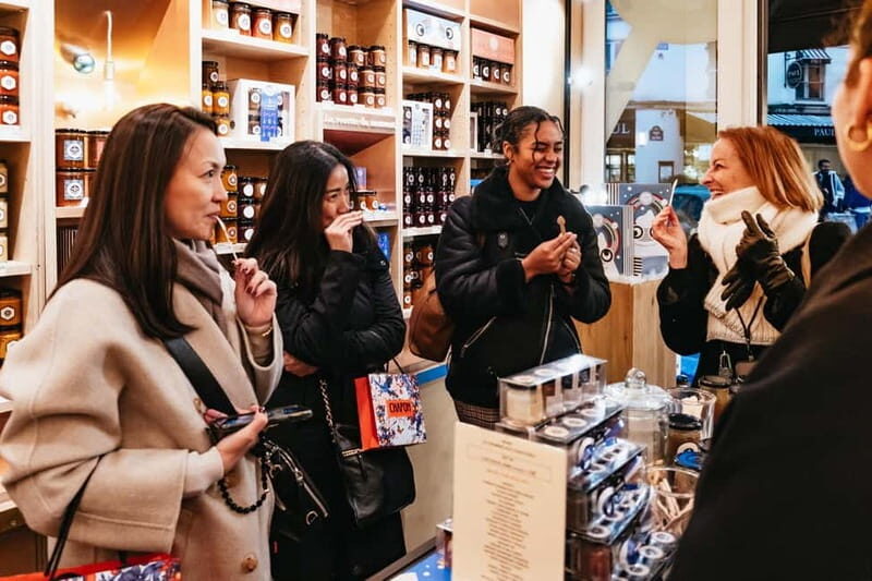 Paris: Chocolate & Patisserie Walking Tour with Tastings - Saint-Germain des Prés on Foot: Rue de Buci, Passages, and Big Church Views