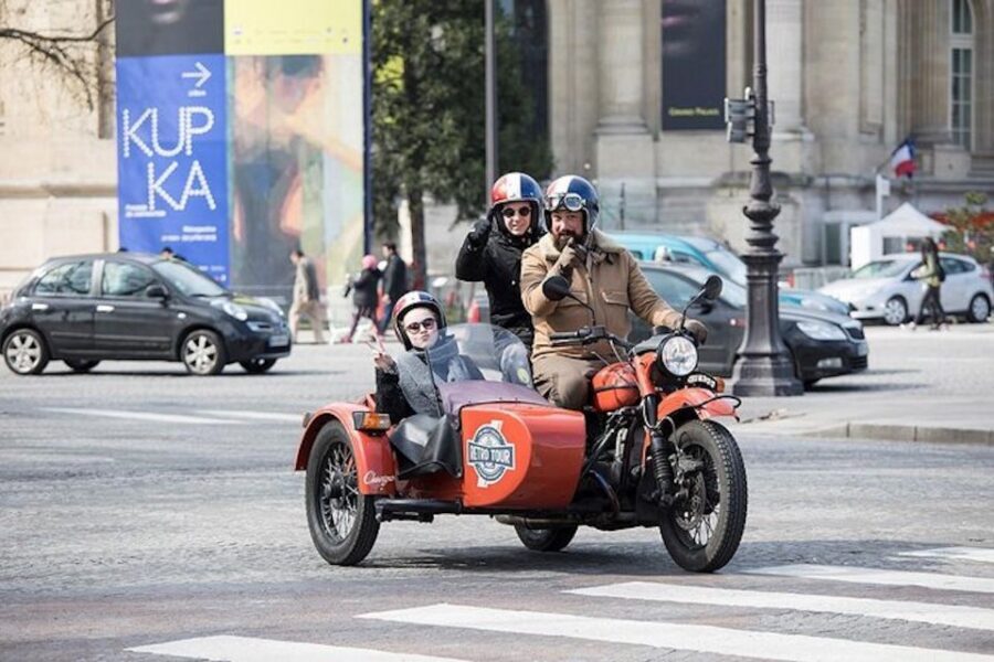 Paris: City Highlights Tour by Vintage Sidecar - Price and value: how $187 per group up to 2 can make sense