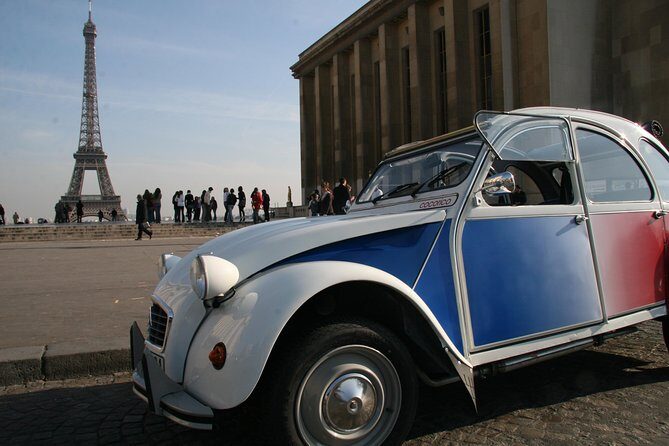 Paris Classic tour in 2CV - Pickup and timing: how to make your two hours count