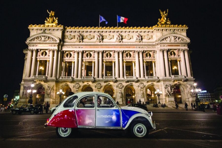 Paris: Discover Paris by Night in a Vintage Car with a Local - Champs-Élysées and Arc de Triomphe: the Paris-poster stretch