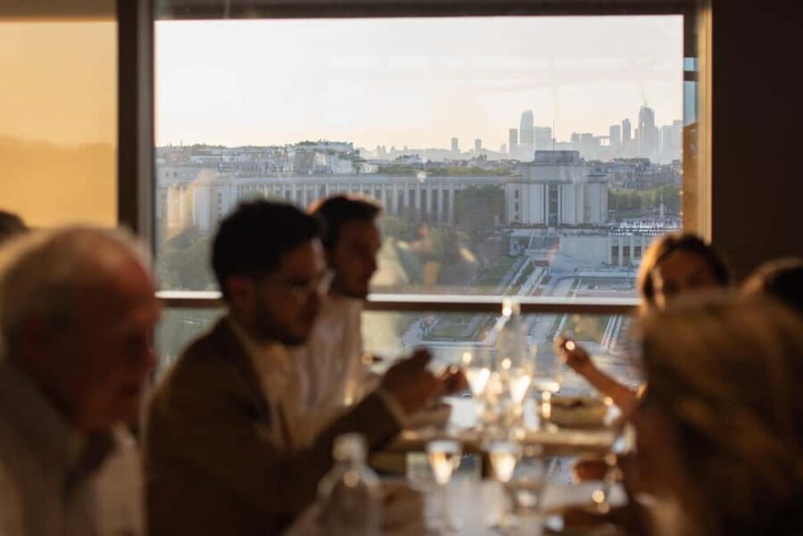 Paris: Early Dinner at Madame Brasserie in the Eiffel Tower - Getting Up to the First Floor Without Losing Your Evening