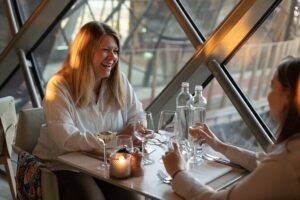 Paris Early Evening Dinner at Eiffel Tower's Madame Brasserie - Seine-View Seating: When the Table Location Becomes the Star