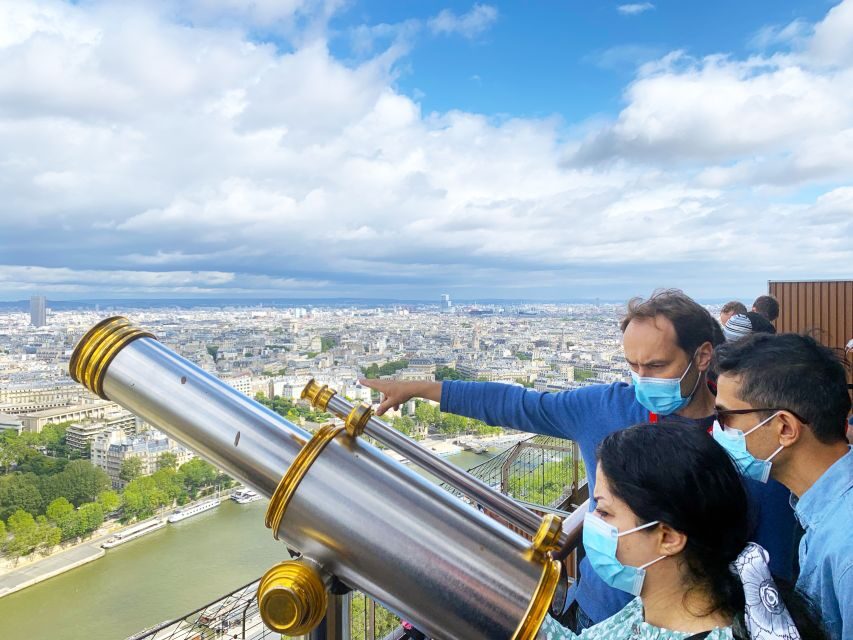Paris: Eiffel Tower 2nd Floor Access or Summit Access - 1st floor access and the glass floor moment