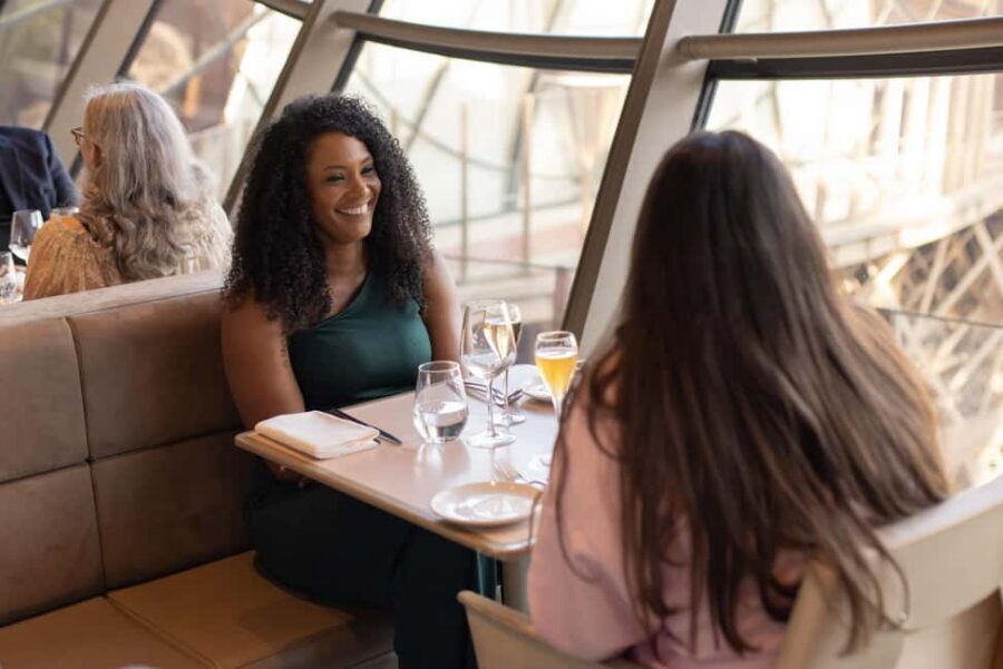 Paris: Eiffel Tower's Madame Brasserie 3-course lunch 12:00 - The View Is the Main Attraction, But the Interior Matters