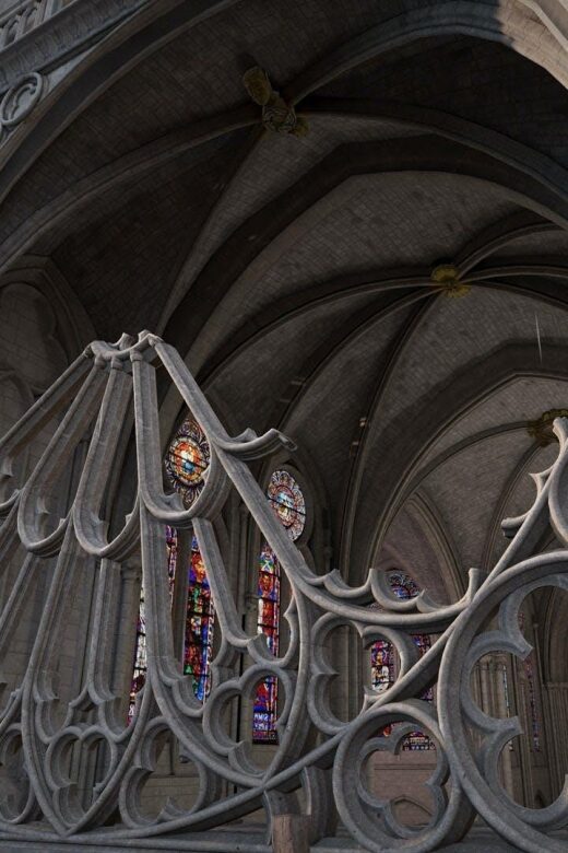 Paris: Eternal Notre-Dame VR Experience Ticket - After the VR: The Construction Detail Exhibit