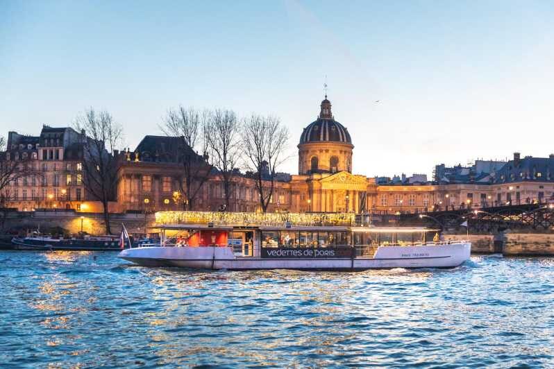 Paris: Evening River Cruise with Music - The exact boarding area: Port de Suffren and those red-blue-big flags
