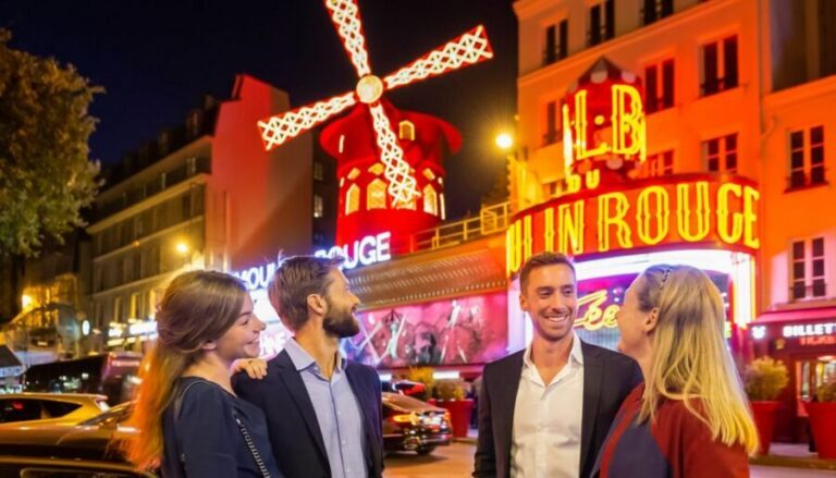 Paris: Evening Sightseeing Tour and Moulin Rouge Show - Finding the Meeting Point Near the Eiffel Tower: Place de Sydney (Avenue de Suffren / Rue Jean Rey)