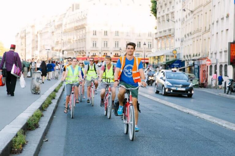 Paris Evening Snapshot Bike Tour - Meeting at Dupleix and Getting Rolling Toward the Eiffel Tower