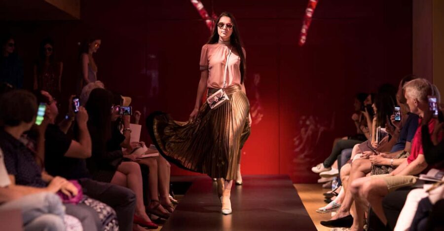 Paris: Fashion Show at Galeries Lafayette Haussmann - Pair it with shopping and café time in the same building