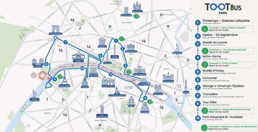 Paris: Hop-on Hop-off Bus Tour & Seine Cruise Bundle Tour - The smart way to see Paris: bus first, boat second