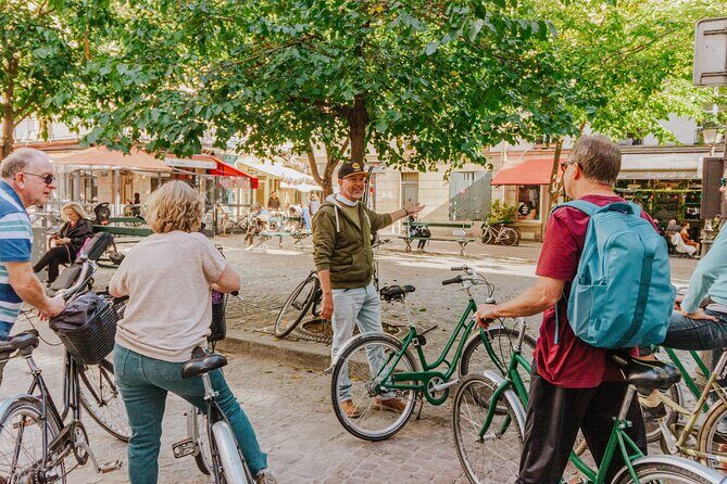 Paris Local Districts and Stories Off the Beaten Track Guided Bike Tour - Le Peloton Café start: get your bearings the Paris way