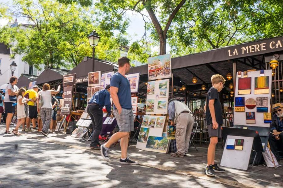Paris Montmartre: 2-Hour City Tour in German - Vigne du Clos Montmartre: the city hill with a vineyard note