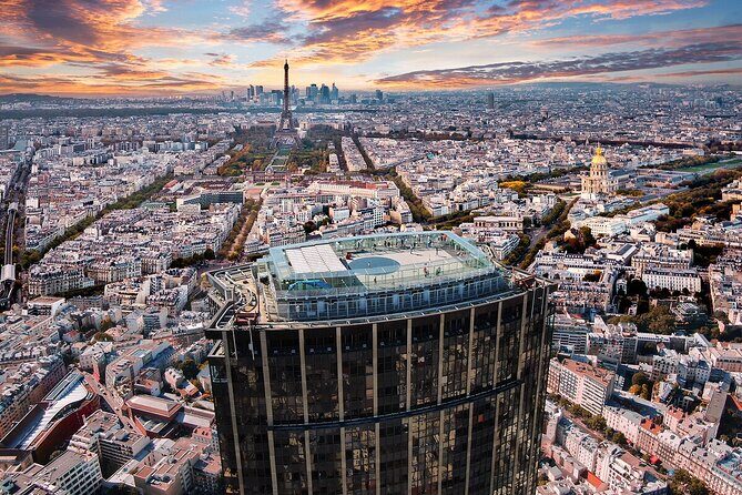 Paris Montparnasse Top of the City Observation Deck Entry Ticket - Entering With a Mobile Ticket: Scan Your Phone and Start the Clock