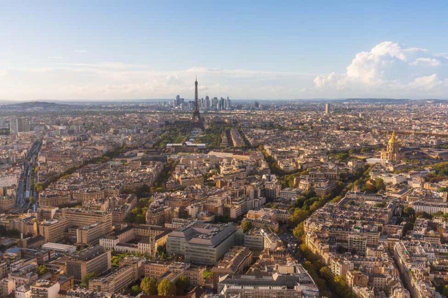 Paris: Montparnasse Tower Observation Deck Entry Ticket - PANORAMART (2025): the glass turns into an art wall