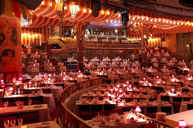 Paris Moulin Rouge 3-Courses Dinner with Wine and Show - Dinner inside Moulin Rouge: what you’ll actually be eating