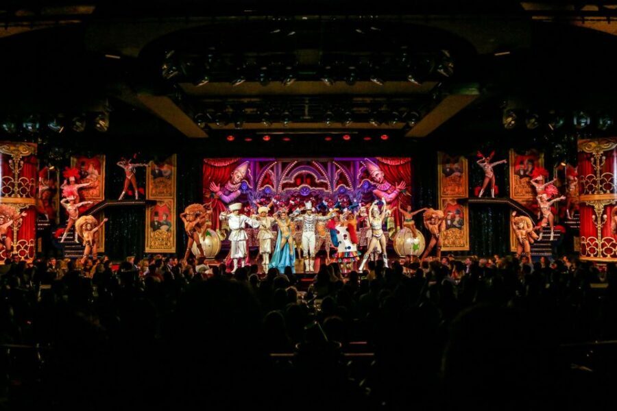 Paris: Moulin Rouge Cabaret Show Ticket with Champagne - The Féerie Show: 60 Doris Girls, 1,000 Costumes, and a Stage That Never Stops