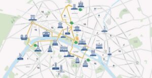 Paris: Night Bus Tour with Audioguide - Finding the Tootbus Bus at the Louvre Carrousel