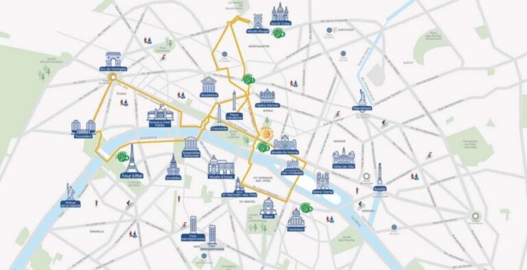 Paris: Night Bus Tour with Audioguide - Finding the Tootbus Bus at the Louvre Carrousel