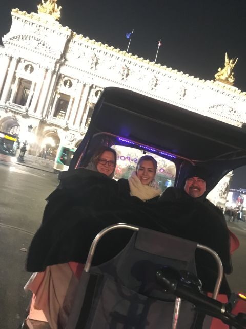 Paris: Nighttime Tuk-Tuk Tour - Winter warmth and rain protection: staying comfortable after dark