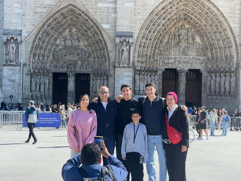 Paris: Notre-Dame Cathedral Exterior Tour & Free Entrance - Entering After the Tour: Free Admission Without a Guided Interior Script