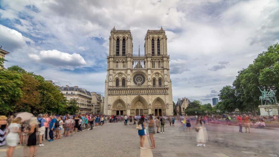 Paris: Notre Dame Cathedral Exterior Tour with Free Entry - The Emmanuel Bell and the 2019 fire story you’ll actually notice