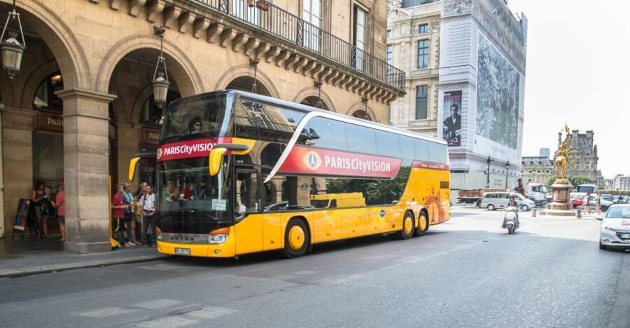 Paris: Openair Double Decker Bus Audio-Guided City Tour - Key things to know before you board