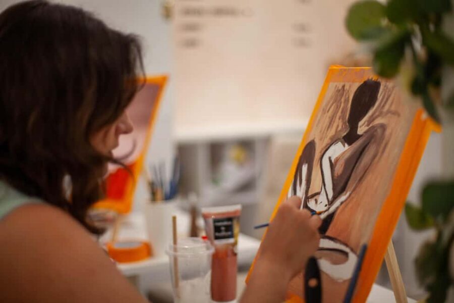 Paris : Painting experience in an art cafe - Choosing a Subject When You Start With Nothing