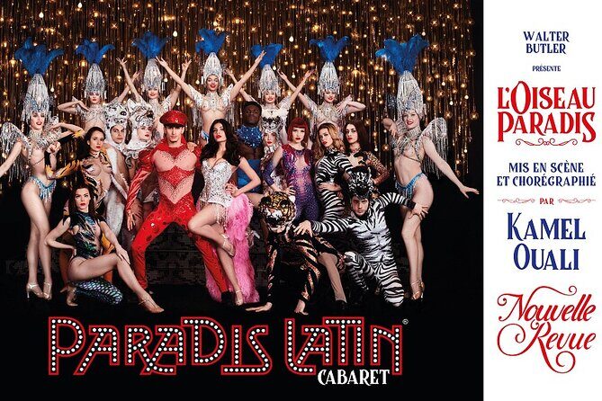 Paris Paradis Latin Cabaret Dinner and Show - The show itself: Kamel Ouali choreography and audience interaction