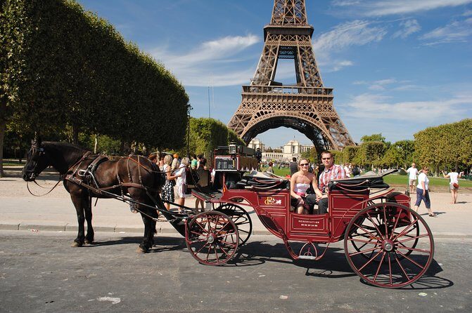 Paris Private Romantic Horse & Carriage Ride - Pont Alexandre III: a bridge view that feels like a postcard