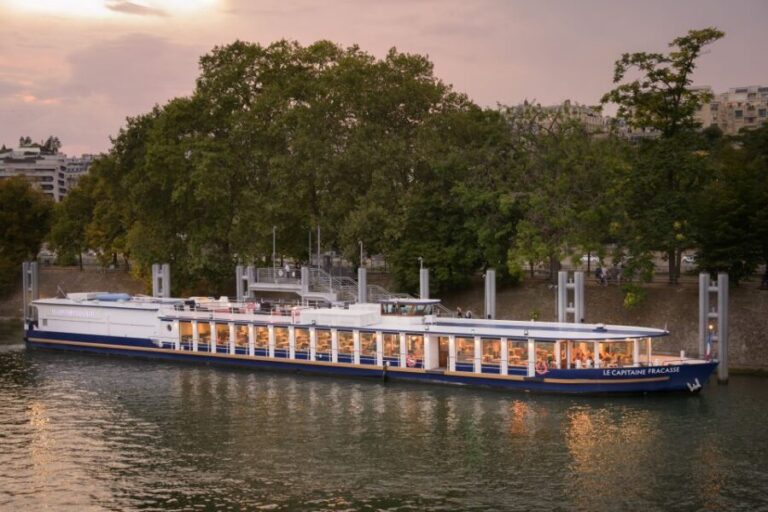 Paris: Romantic Cruise with 3-course Dinner on Seine River - Capitaine Fracasse Onboard: Comfort, Sightlines, and Terrace Time