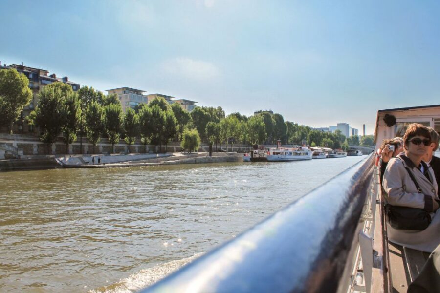 Paris: Seine River and Canal Saint-Martin Cruise - Canal Saint-Martin After the Tunnel: Chestnut Trees and Footbridges