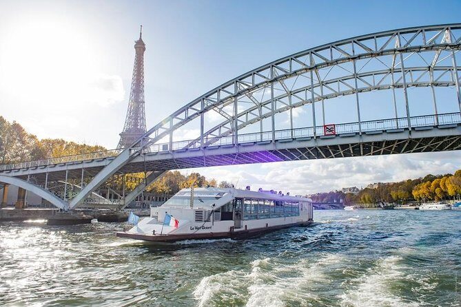 Paris Seine River Gourmet Lunch Cruise with Champagne Option - Window Seating and the Glass Boat: The View Factor