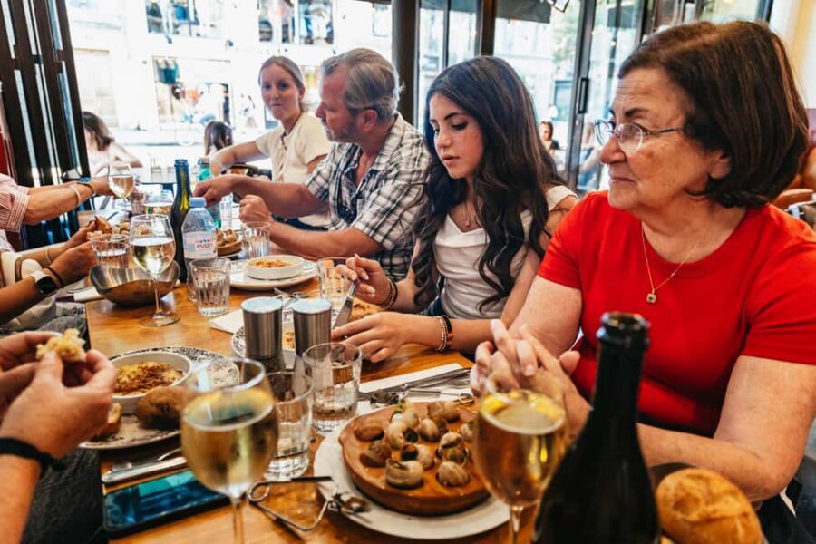 Paris: Walking Food Tour with Cheese, Wine and Delicacies - Group Size, Timing, and What to Wear for a Comfortable 198 Minutes