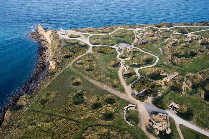 Pointe du Hoc,Omaha Beach, American Cemetery - Day trip from Paris to Normandy - Pointe du Hoc: The Cliff Guns and the Feels-Like-You-Are-There View