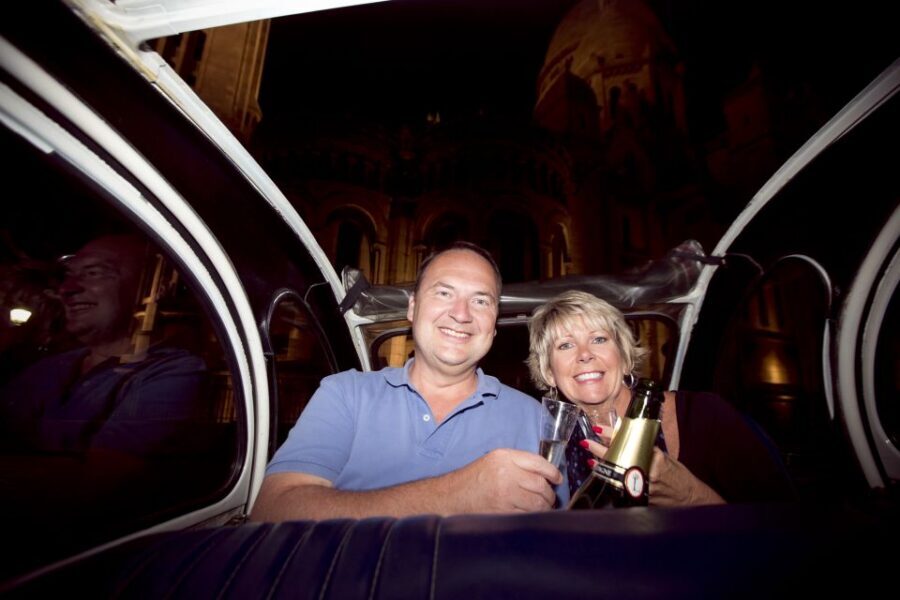 Private tour of Paris by Night with Champagne - Eiffel Tower Illuminations and Your Champagne Moment