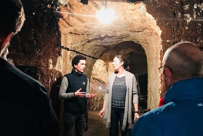 Reims or Epernay: Full day Champagne Mumm, family grower & lunch - Cellar Visit, Tasting Class, and a Traditional Lunch You Won’t Forget