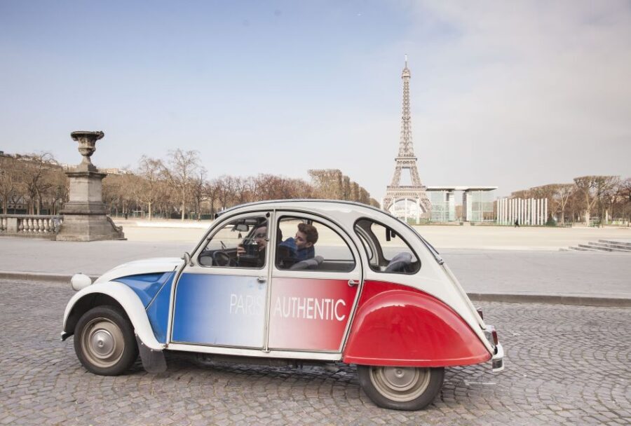 Romantic Paris Vintage Citroën 2CV Tour - Central Paris Classics: Place de la Concorde, Champs-Élysées, and Place Vendôme