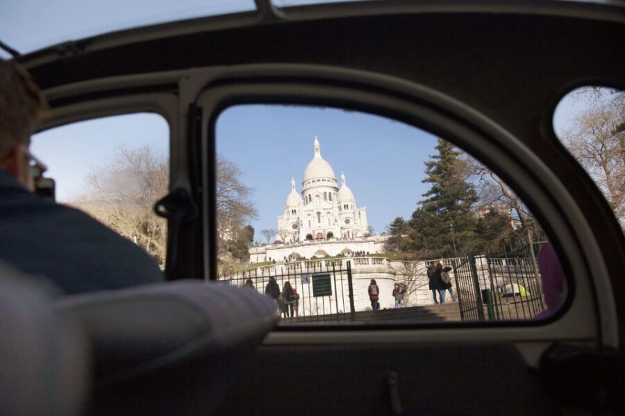Romantic Paris Vintage Citroën 2CV Tour - From the Eiffel Tower Area to Trocadéro and Arc de Triomphe