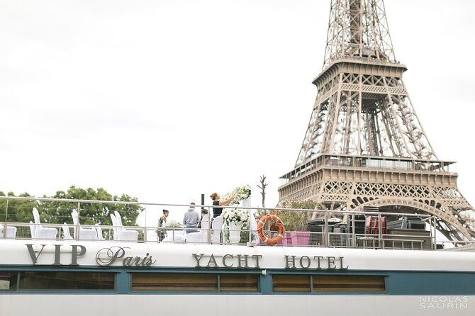 Seine River Dinner Cruise with Live Singer by VIP Yacht de Paris - Route changes when rain hits or water levels rise